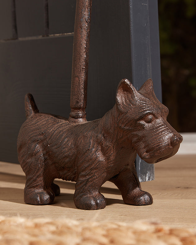 Brown Westie Terrier Novelty Doorstop