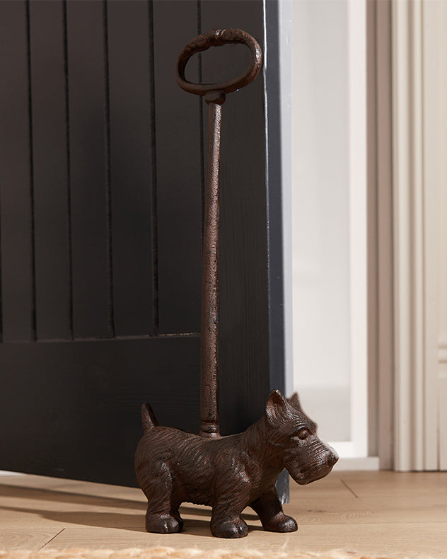 Brown Westie Terrier Novelty Doorstop