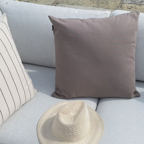 Home Living Seat Pads - Mocha Cotton Cushion