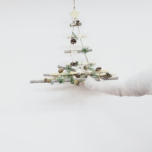 Christmas Decorations - Winter Sparkle Christmas Tree Ladder