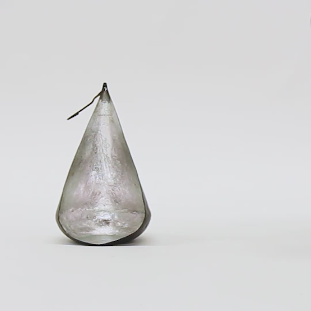 Tea Light Holders - Set of 2 Hanging Silver Tealight Holders