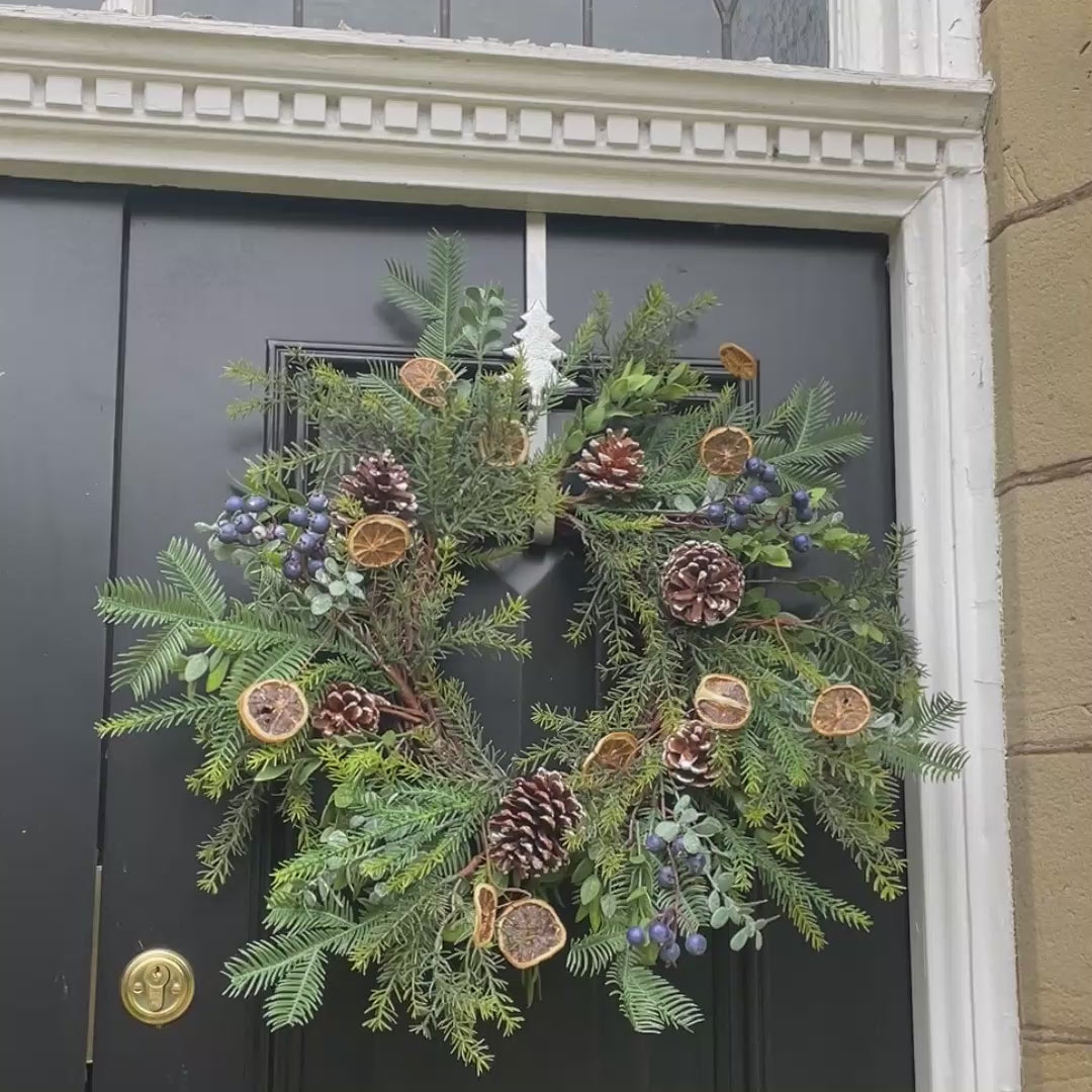 Wreaths - Everlasting Forest Fruits Wreath 53cm