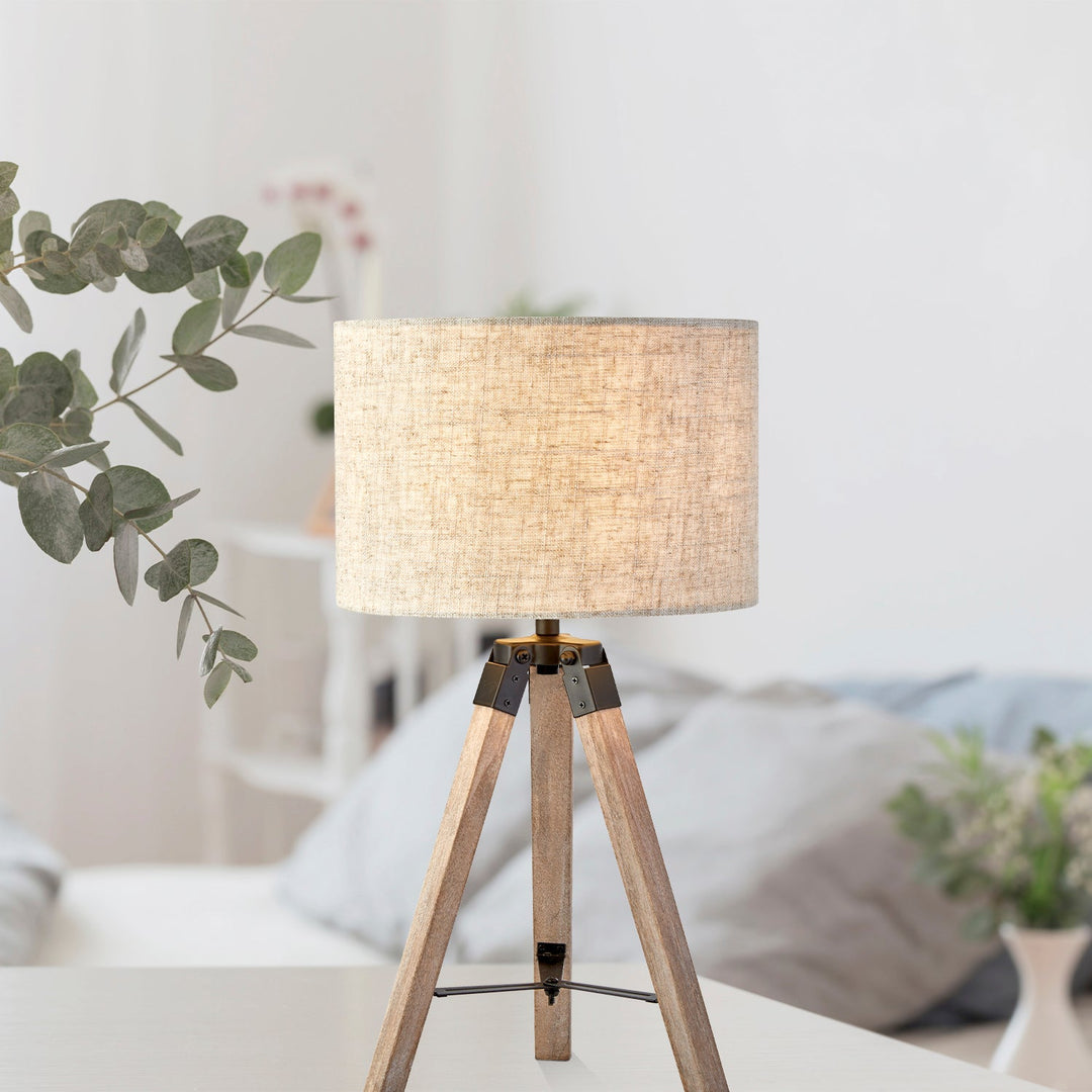 Archer Wood Table Lamp