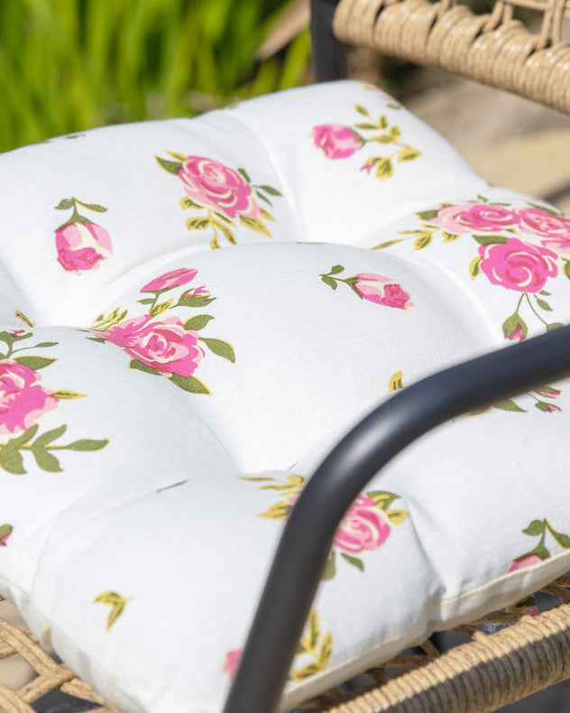 Seat Pads - Set of 4 Helmsley Blush Seat Pads
