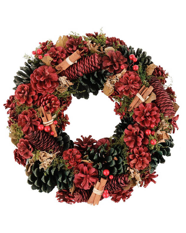 Cinnamon Pine Wreath and Garland Collection