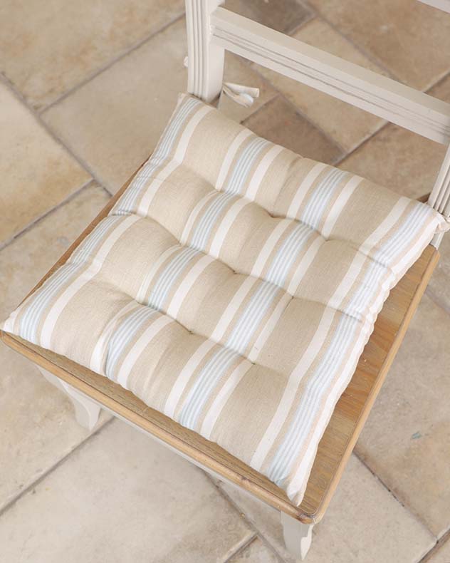 Seat pads best sale for farmhouse chairs