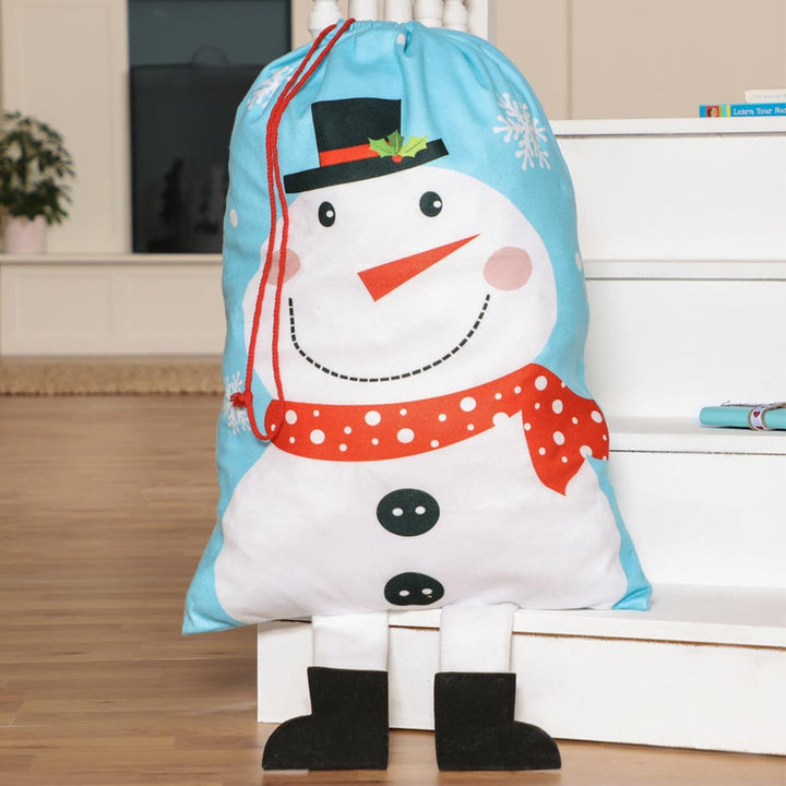 Giant Snowman Children's Christmas Sack