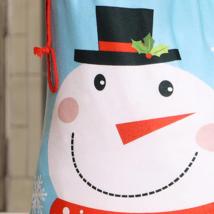 Giant Snowman Children's Christmas Sack