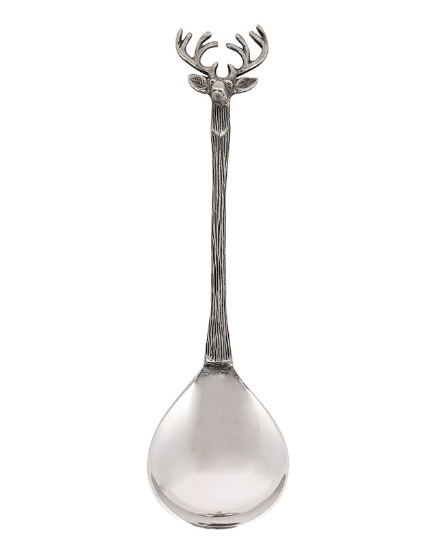 Stag Head Serving Spoon