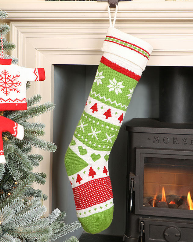 traditional christmas stocking