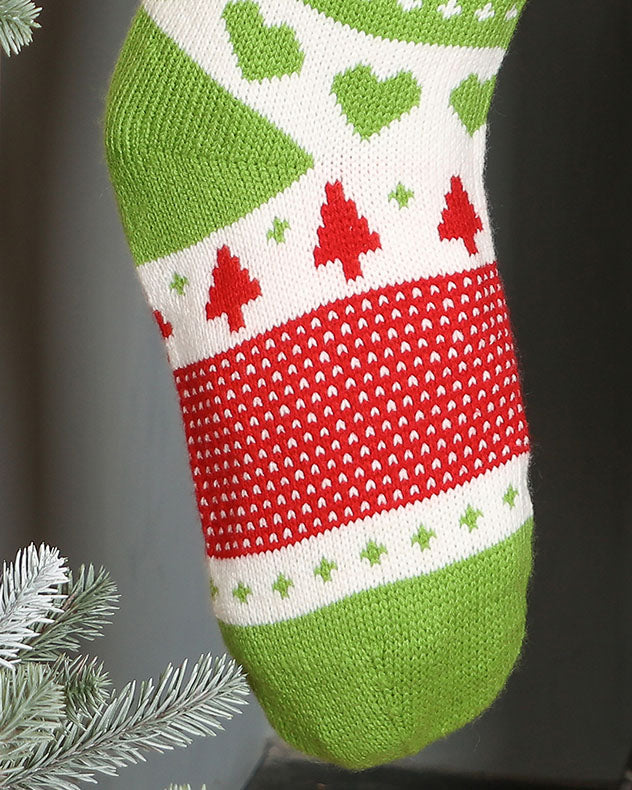 nordic christmas stocking