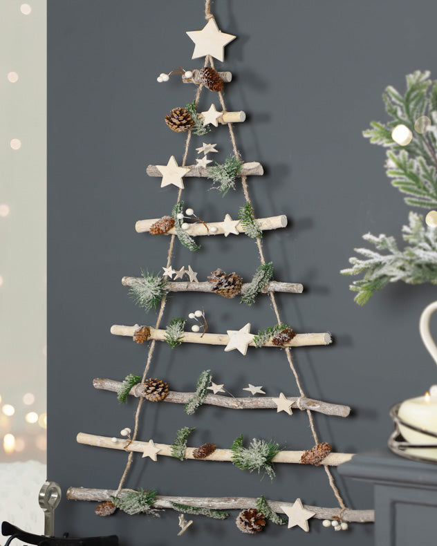 christmas tree ladder decoration
