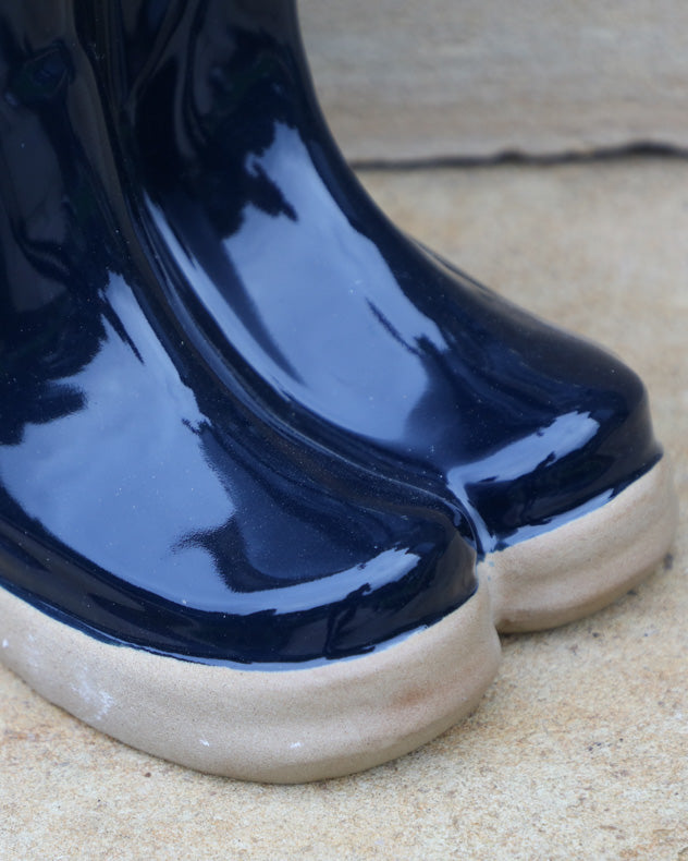 ceramic welly boot planter