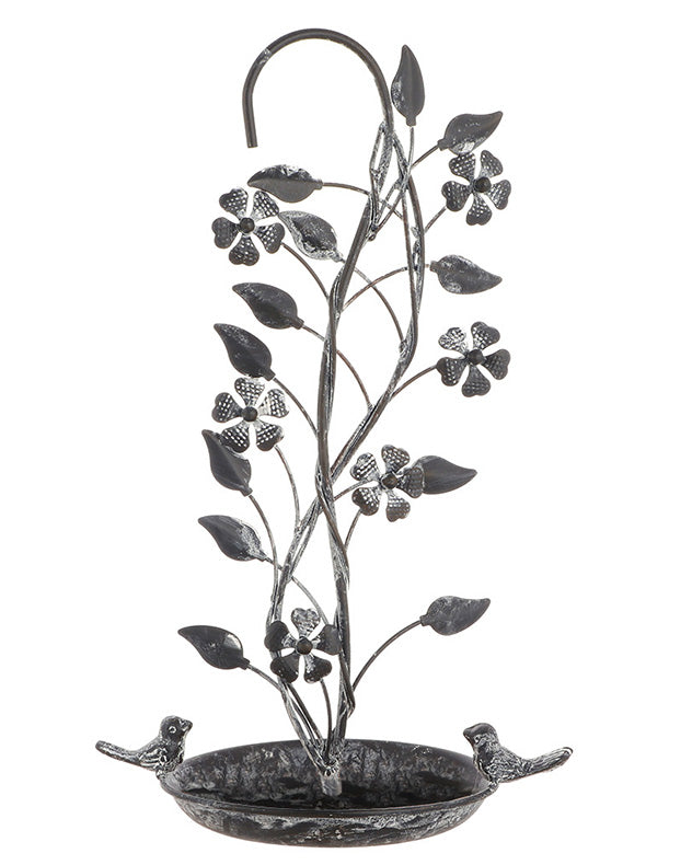 Ornate Hanging Bird Feeder Dish