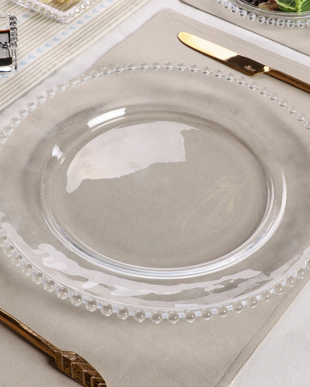 Luxury Bella Perle Charger Plate