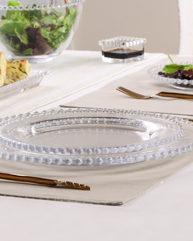 Bella Perle Glass Charger Plate