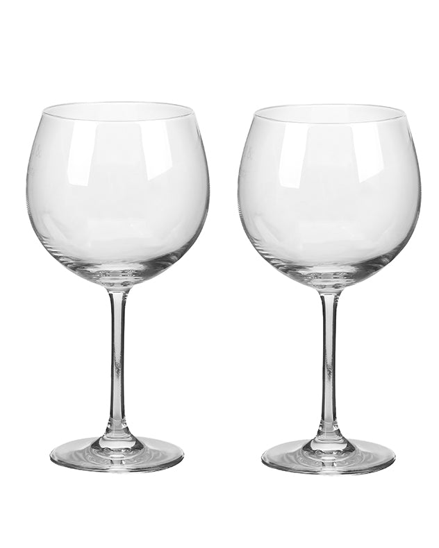 Set Of Two Handmade Copa Gin Glasses