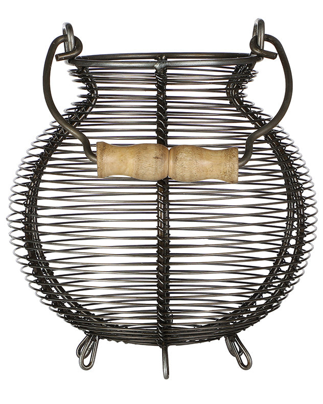 Large Wire Egg Basket Caddy