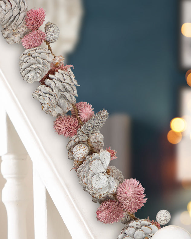 Garlands - Amelia Pinecone Christmas Garland - 120cm