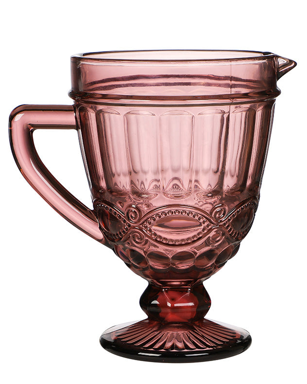pink flower jug
