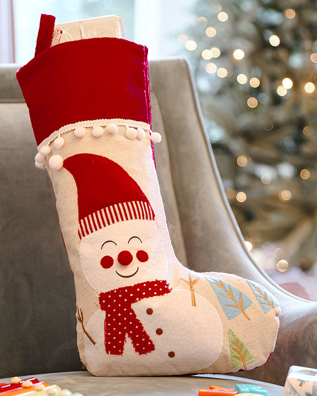 traditional childrens christmas stocking