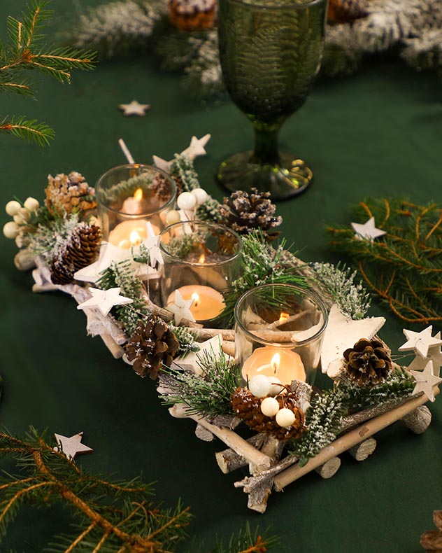Candle Holders - Shooting Star Candle Holder Trio
