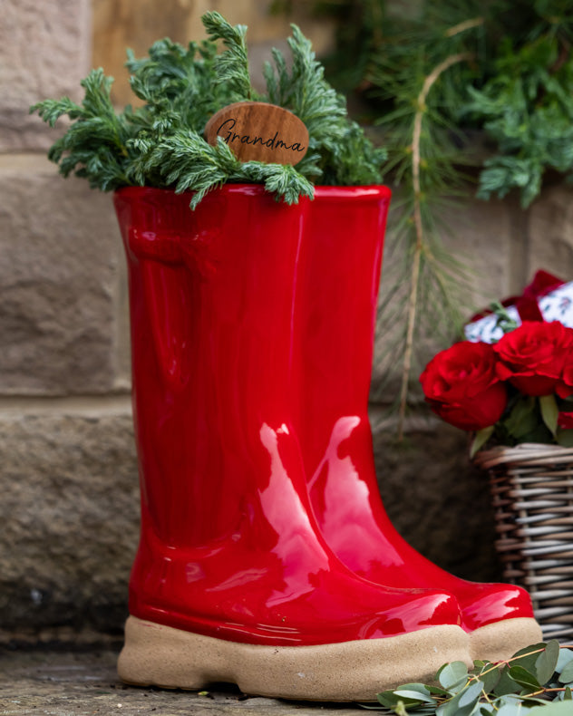 Ceramic wellies best sale