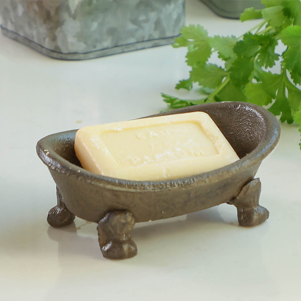 Cast Iron Roll Top Soap Dish