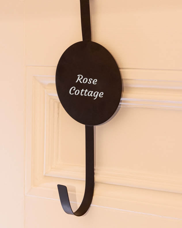 Personalised Over-the-Door Wreath Hanger
