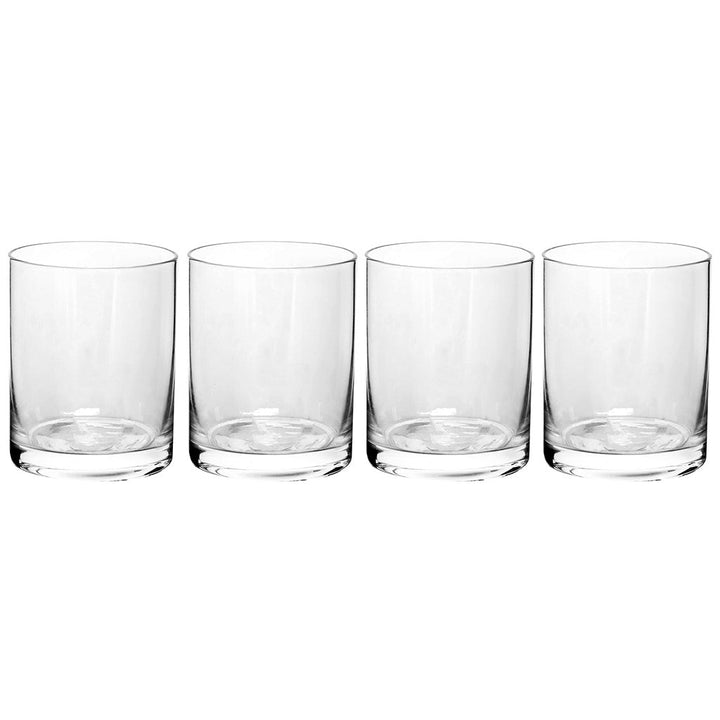 Set of 4 Classic Glass Whisky Tumblers
