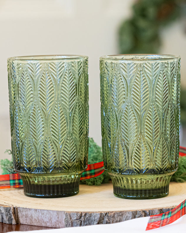 Botanic Green Tall Tumbler