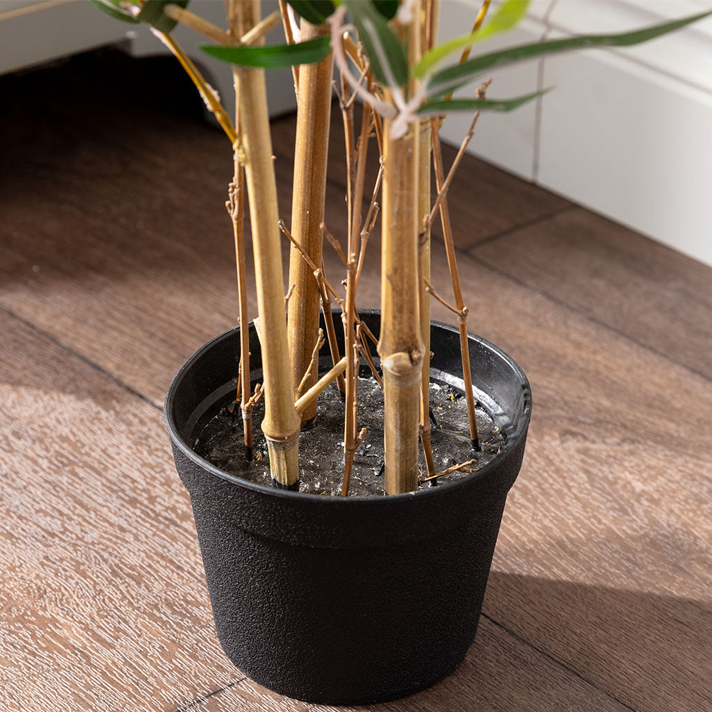 Faux Potted Bamboo Plant