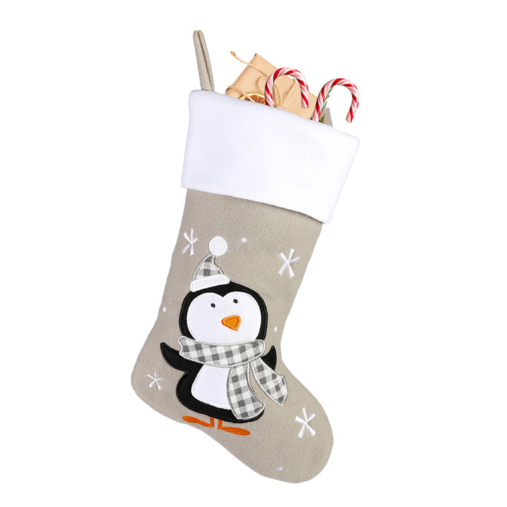 Mr Penguin Christmas Stocking