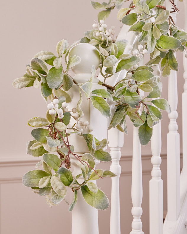 Mistletoe Berry Wreath and Garland Collection