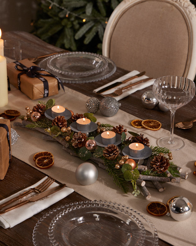 Candle Holders - Woodland Candle Holder Centrepiece