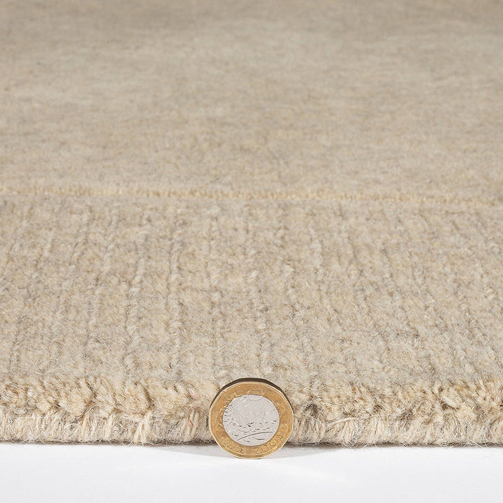 Knaresborough 160 x 230cm Stone Wool Rug