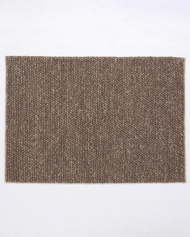 Heptonstall 160 x 230cm Taupe Wool Pebble Rug