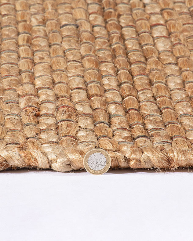 Kettlewell Natural Jute & Cotton Rug – Dibor