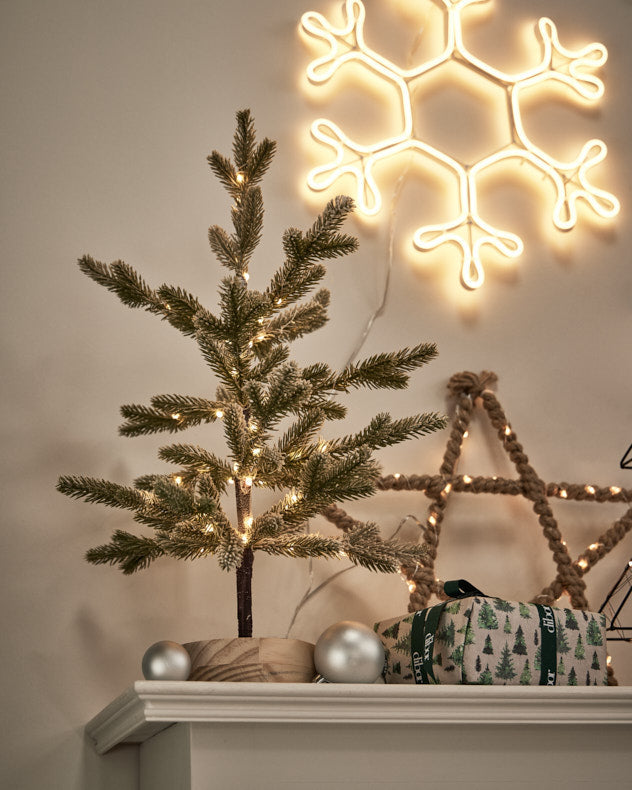 Small clearance snowflake lights