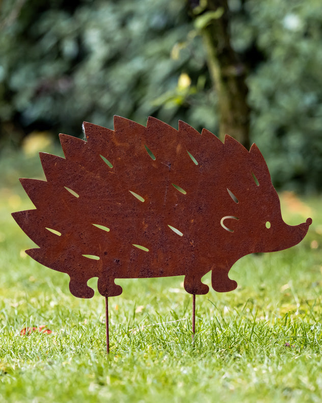 Garden Ornaments - Hedgehog Family Garden Ornament