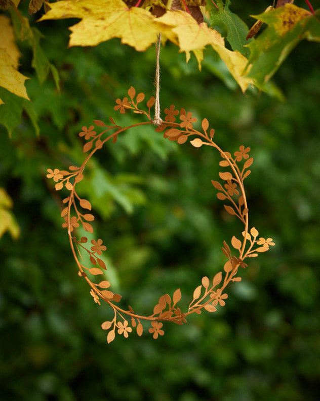 Laurel Garden Wreath Ornament