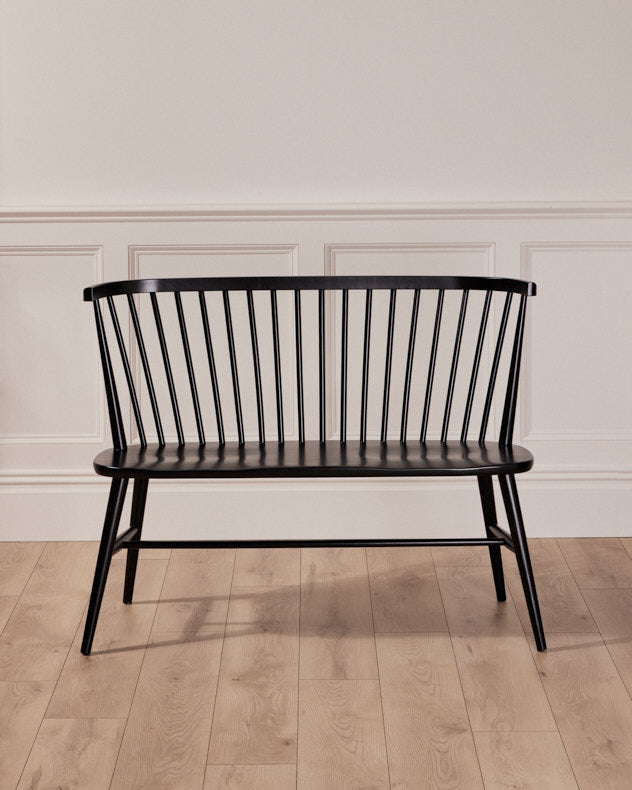 Black sales garden seat