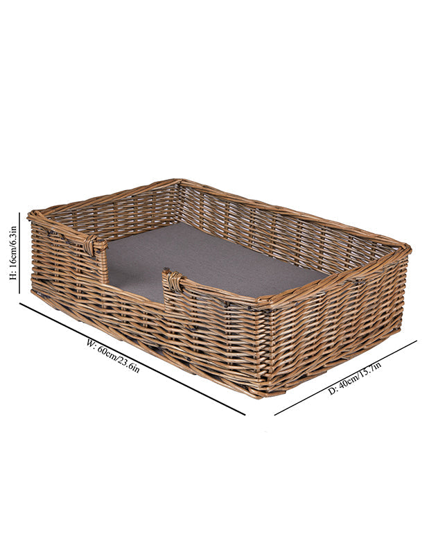 Natural Willow Dog Bed