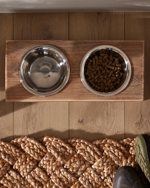 Dog Bowls - Bergen Wooden Pet Feeding Station