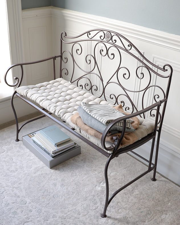 Bench Cushions - Saint-Cloud Quilted Indoor Bench Cushion