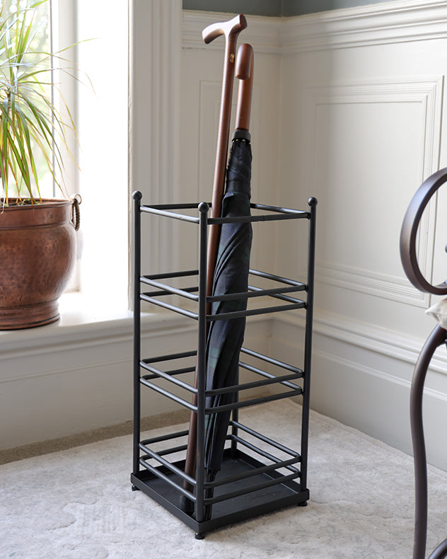 rectangular umbrella storage stand