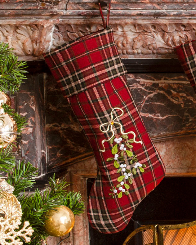 traditional christmas stocking