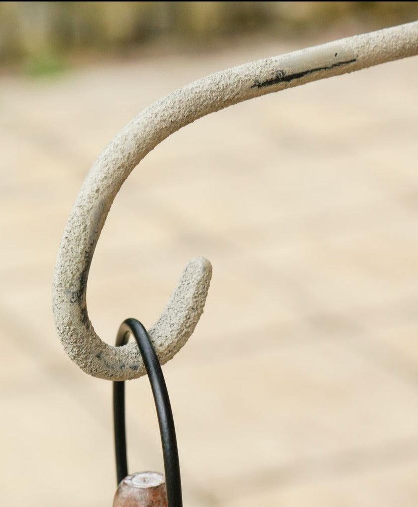 Garden Accessories - Aged Grey Hanging Basket Bracket