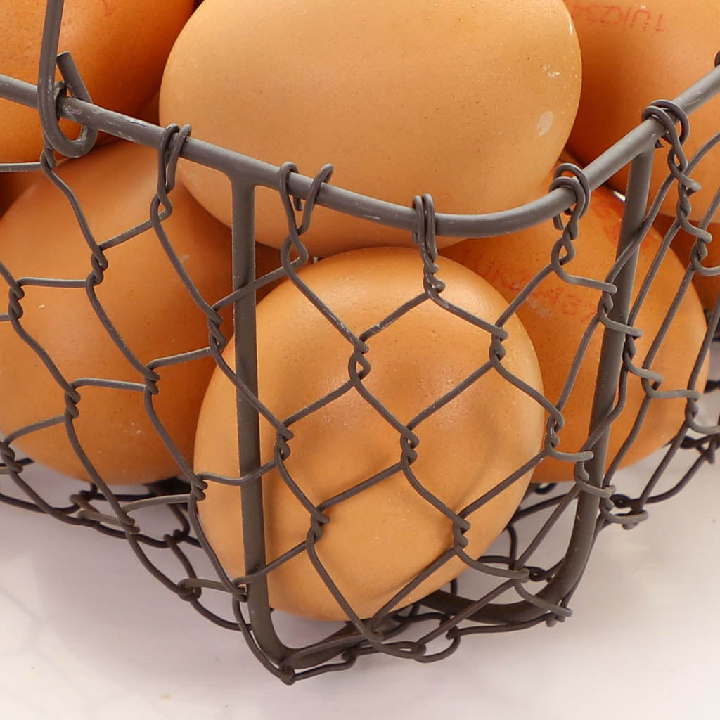Farmhouse Kitchen Chicken Wire Egg Basket