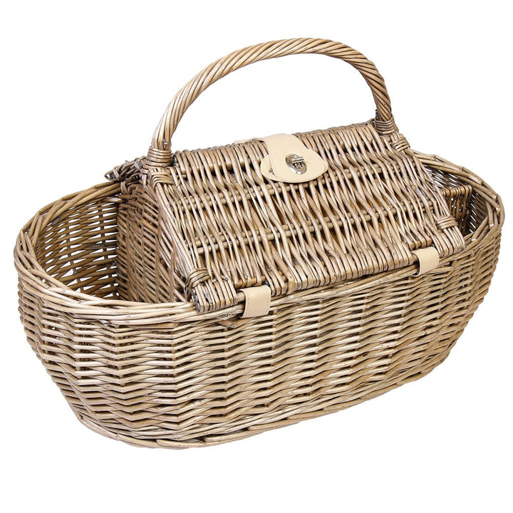 Aquitaine Boat Shaped Picnic Hamper for Four